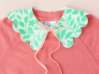 Handmade Charlotte Stencilled Collar